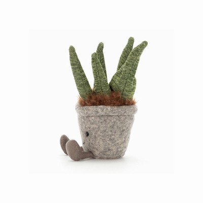 Jellycat Silly Succulent Aloe Australia | 037514OFT